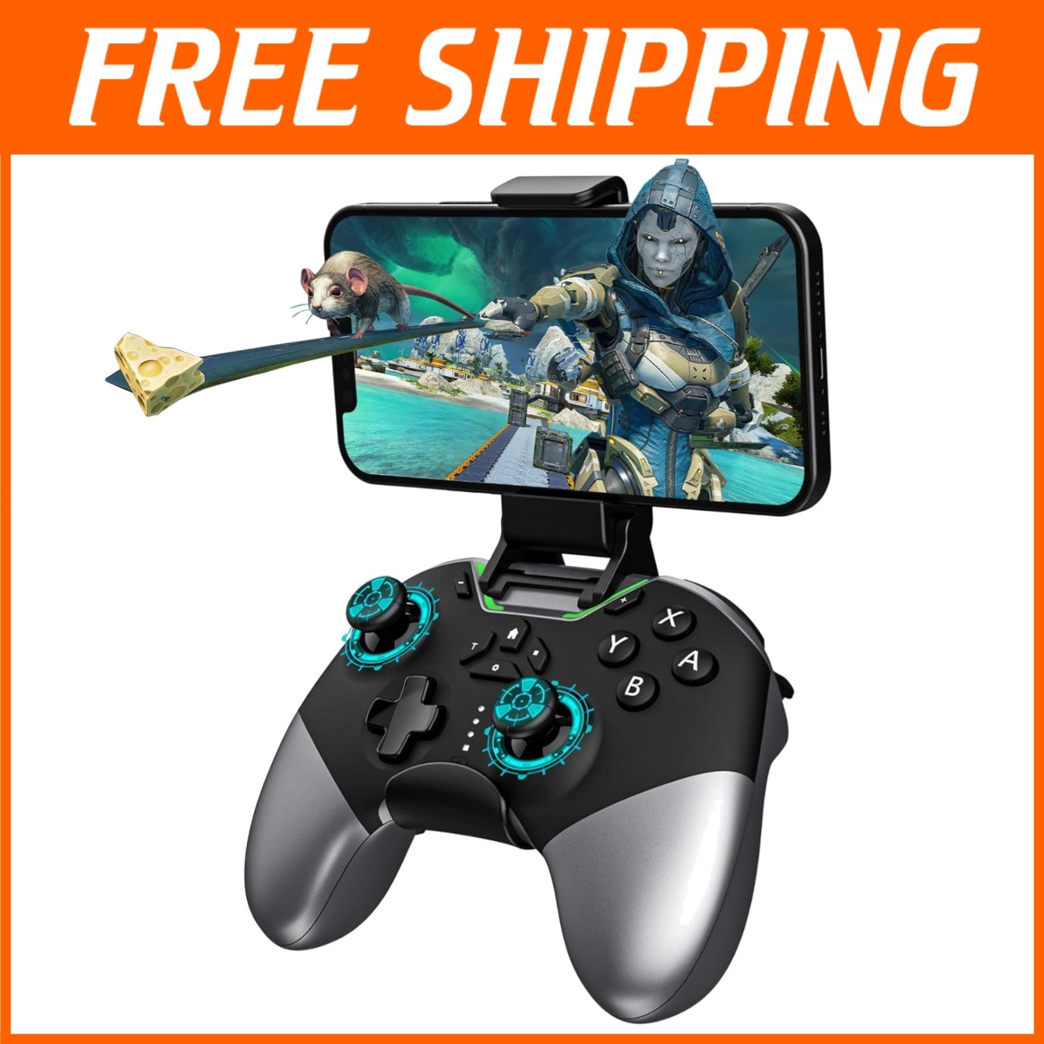 Innovative Wireless Gamepad for Nintendo Switch/PC/Android