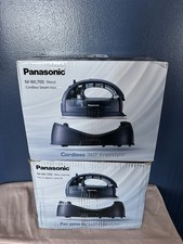 NEW Panasonic NI-WL700 Cordless Steam/Dry Iron, 1500W Wide Stainless Steel NAVY