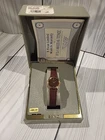 Vintage Women's Seiko Watch SEI-3LYSL Gold Tone Leather Band