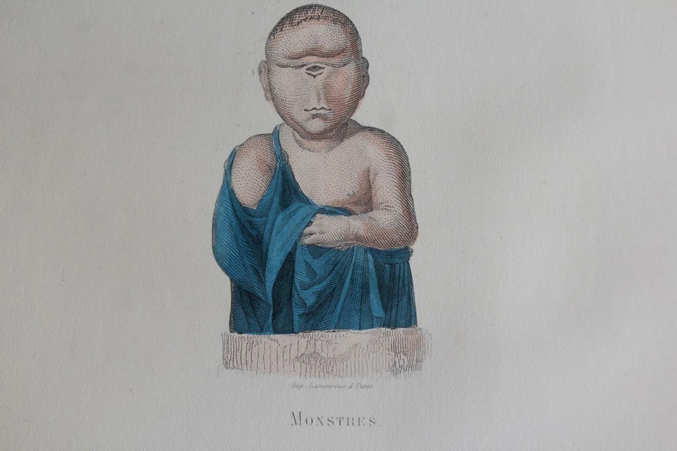 Grabado BUFFON Monstruos del siglo XIX (65869) - Imagen 3 de 3