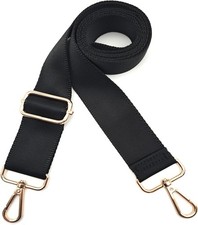 1.5" Wide Purse Straps Replacement Crossbody Bags Shoulder Guitar Strap Gold