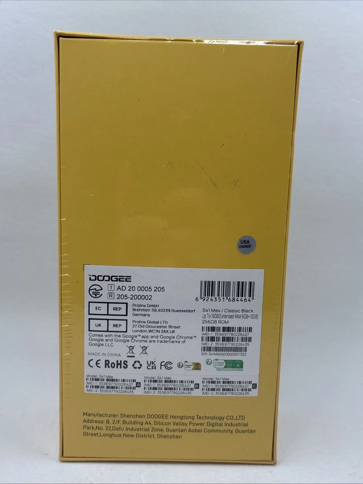 Doogee S41 Max Unlocked 256GB Classic Rugged - Image 4 of 4