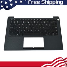 KPRW0 For Dell XPS 9370 9380 7390 Palmrest Backlit Keyboard AQ2Q000010 13.3" US
