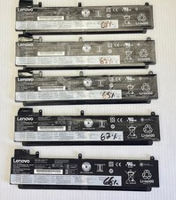 Lot of 5 OEM Thinkpad T470s 24Wh Battery SB10F46460 00HW022 - 60-69 Health