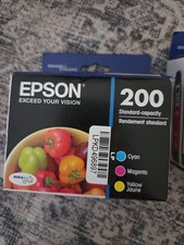 Epson 200 Yellow/Magenta/Cyan T200520 Tri-Color Multi-Pack Exp 2027