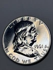 1961 Franklin PROOF Half Dollar - Silver- Choice Gem Brilliant Uncirculated
