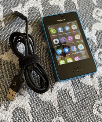 Nokia 501 Asha Dual SIM Handy blau NEU 