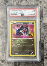 Pokemon Dragons Exalted Rayquaza 128/124 Secret Rare Holo Foil PSA 9 on eBay