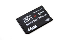 Sandisk Ultra II 4Gb Memory Stick Pro Duo Magic Gate Memory card