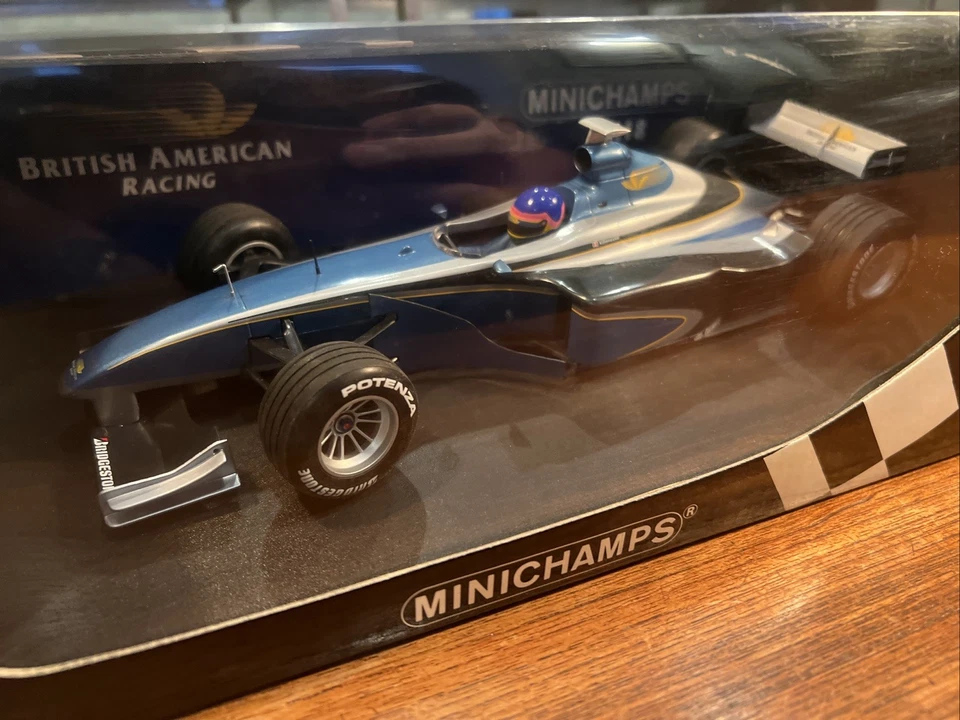 1/18 MINICHAMPS F1 180 990120 BAR 01 SUPERTEC TESTCAR J.VILLENEUVE  1999 - Image 3 of 4