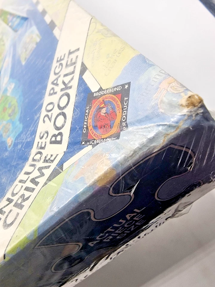 Where in the USA IS Carmen Sandiego 300 PC Jigsaw Puzzle Game NEW Vintage 1993 - Image 4 of 4