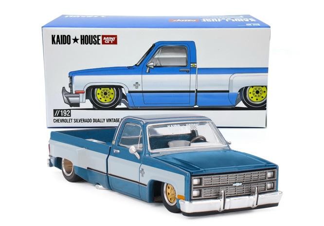 MINI GT 1/64 - CHEVROLET SILVERADO DUALLY VINTAGE SPEC V1 KHMG192