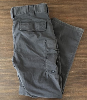 5.11 Tactical Stryke Pants Mens 34x30 Gray Cargo Ripstop Workwear Utility