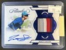2025 Panini Flawless Matt Shaw Signature Patch Sapphire RC Auto #/15 Cubs