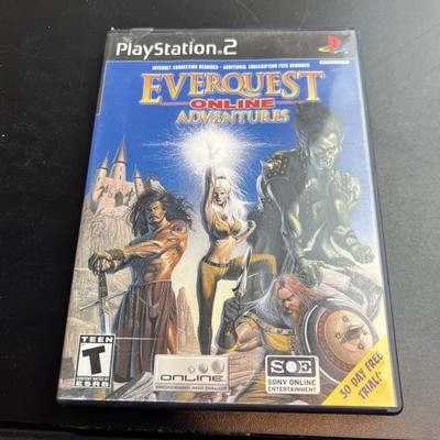 Everquest Online Adventures (Sony PS2, 2003) Complete | Tested/Working