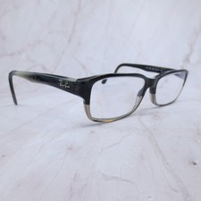 Ray-Ban RB 5169 5540 Black Grey Gradient Rectangular Eyeglass Frames 54-16-140
