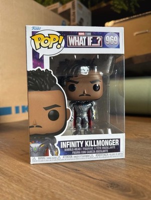 Marvel Studios What IF ? - Infinity Killmonger 969 - Funko Pop! - Vinyl Figur