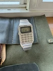 SEIKO Calculator MEMORY C515-5009 Vintage DIGITAL ALARM CHRONO Mens Watch