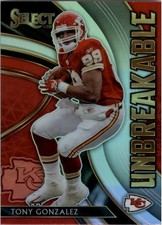 2020 Select Unbreakable Prizm #25 Tony Gonzalez - FB