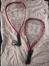 Lot of 2 Wilson Striker Racquetball Racquets - 3 5/8 Grip Size - MINT CONDITION