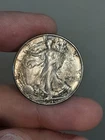 1946 Walking Liberty Half Dollar Uncirculated Toned