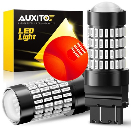 3157 AUXITO 4157 102-SMD 4057 LED Red Turn Signal Blinker Corner Light ...