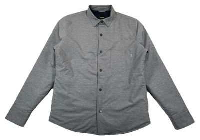 Vuori Men's Medium Atlas Jacket Button Up Gray Shacket