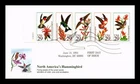 DR JIM STAMPS US COVER HUMMINGBIRDS BOOKLET FIRST DAY ISSUE FLEETWOOD