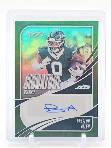 2025 Panini Absolute Braelon Allen Green (RAW)