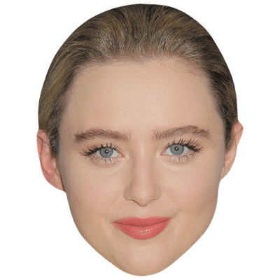 Kathryn Newton (Lipstick) Big Head. Larger than life mask.