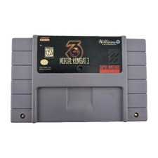 Mortal Kombat 3 - Cartridge Only - Super Nintendo Snes - Authentic - Tested