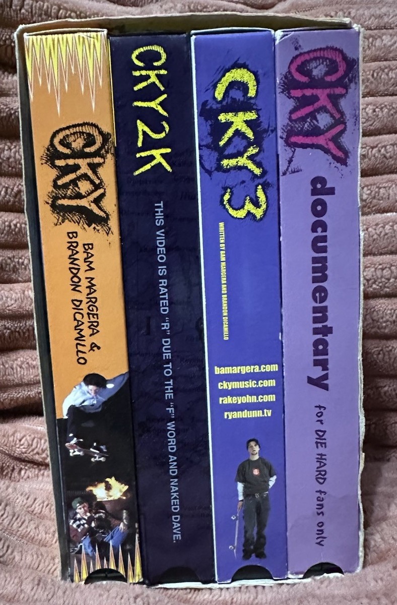 CKY VHS The Box Set RARE OOP with Slipcover Landspeed CKY2K CKY 3