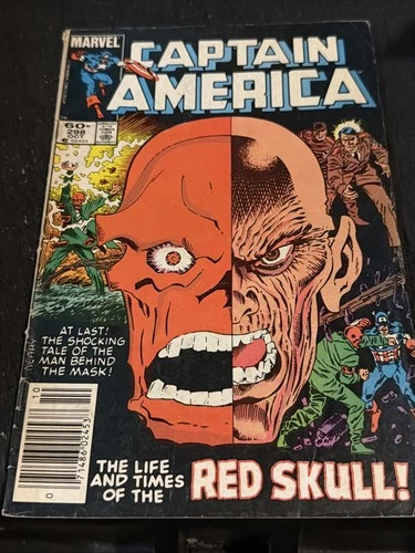 Captain America #298 Marvel Comics Red Skull DeMatteis VTG Oct 1984