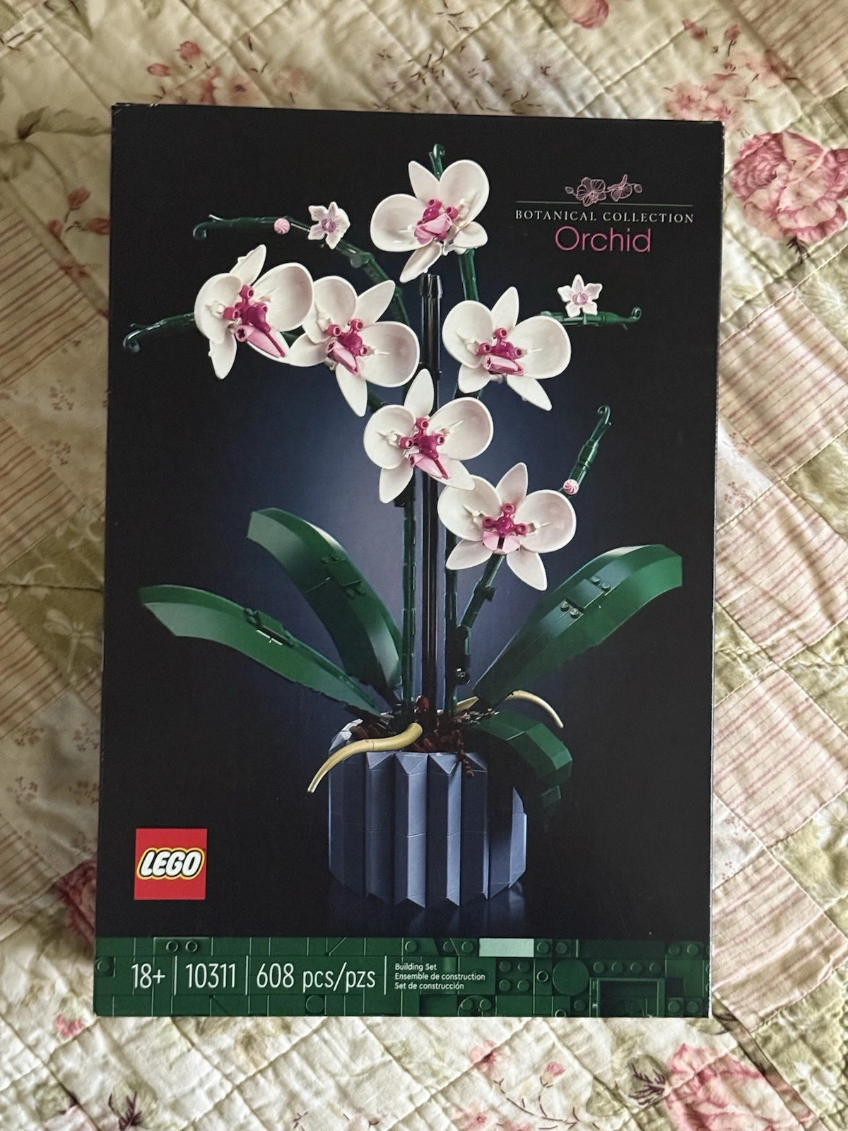 LEGO 10311 Botanical Orchid 608 PCS New Sealed Nice!!