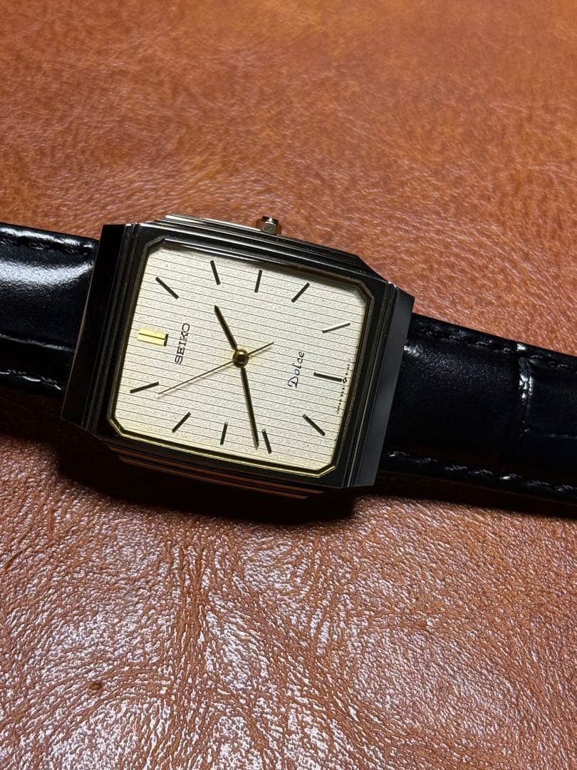 A108 SEIKO DOLCE Rectangular 90's - image 6