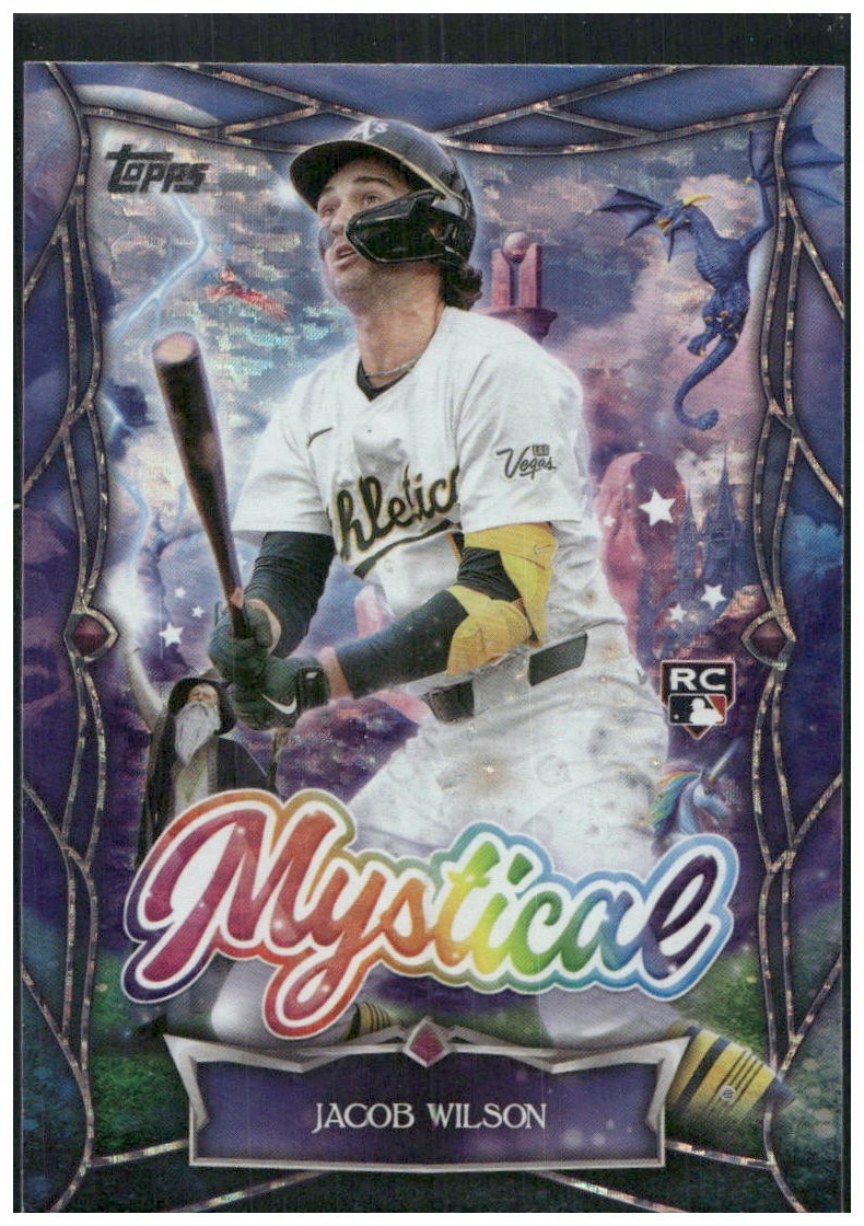 2025 Topps Update MYSTICAL Jacob Wilson #MYS-6 RC A's