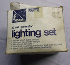 VINTAGE NOS MONTGOMERY WARD 12 VOLT BICYCLE GENERATOR LIGHTING SET MADE IN JAPAN — photo 1