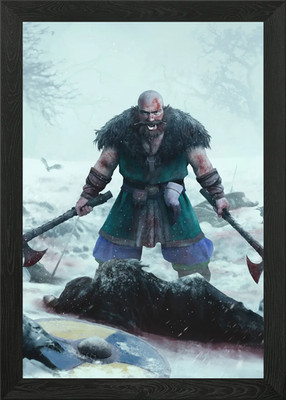 Expeditionen Wikinger Gerahmtes Wandbild Poster Leinwanddruck Bild