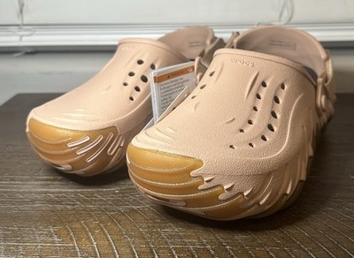 Crocs Echo Gum RO Clog Men's 5 / Women's 7 Pink Caramel 211675-7AF - NEW