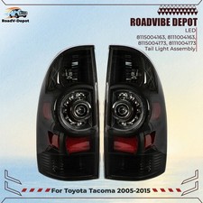 Rear Tail Brake For Toyota Tacoma 2005-2015 Lights Lamps Black Led Right Left