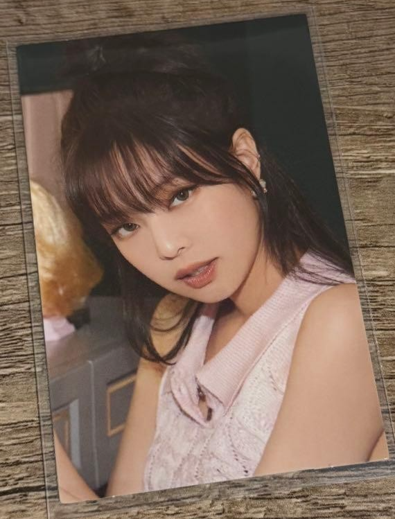 BLACKPINK JENNIE Summer diary 2021 Photocard PC Photo card BLACK