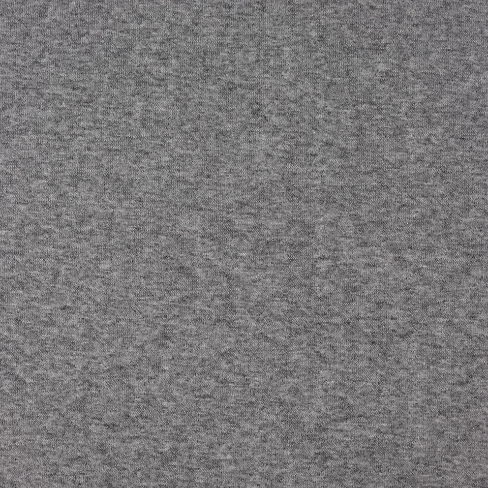 Sweatstoff Steppstoff Steppsweat einfarbig grau meliert 1,5m Breite - Bild 3 von 4
