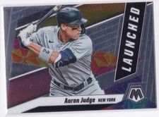 2021 Panini Mosaic AARON JUDGE #l2 Launched Baseball Yankees SP Insert Card