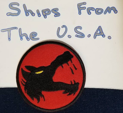 Battletech Clan Wolf Dragoons Patch approx 3''