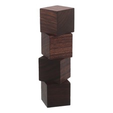4 Pcs Black Walnut Carving Material Hardwood Block Blanks Sheets Crafts