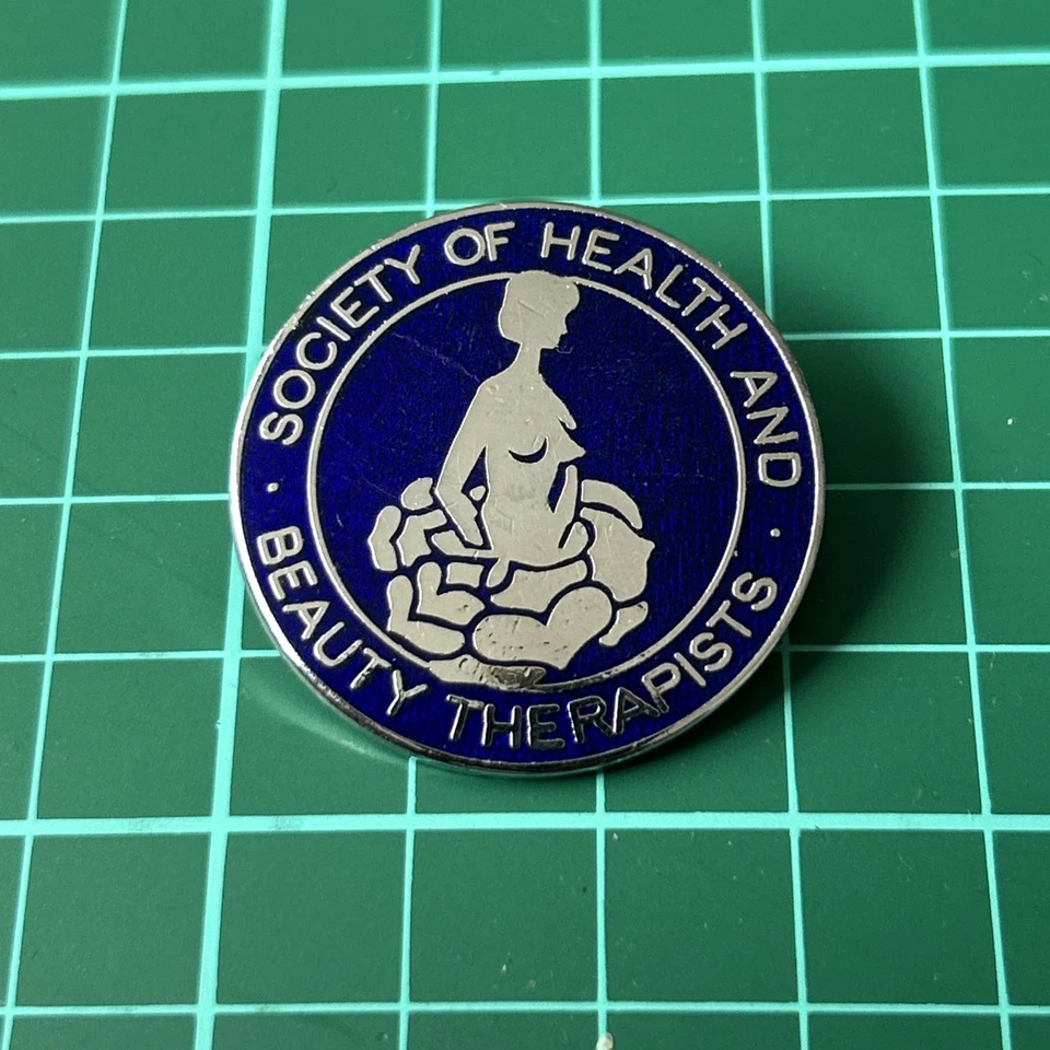 SOCIETY OF HEALTH AND BEAUTY THERAPISTS - ENAMEL PIN BADGE - Image 2 of 4