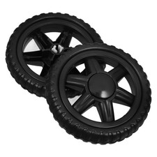  Ruote per ruote industriali 2 pezzi ruote di bloccaggio in plastica per carrello barbecue camion