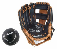 Franklin Teeball Fielding Glove - RTP Performance z piłką, 9,5", baseball,