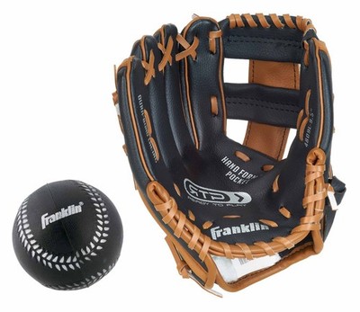 Franklin Teeball Fielding Glove - RTP Performance mit Ball, 9,5'', Baseball, 