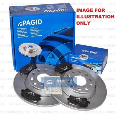 FOR VW GOLF MK7 2012-2021 FRONT BRAKE DISCS BRAKE PADS 288mm PAGID